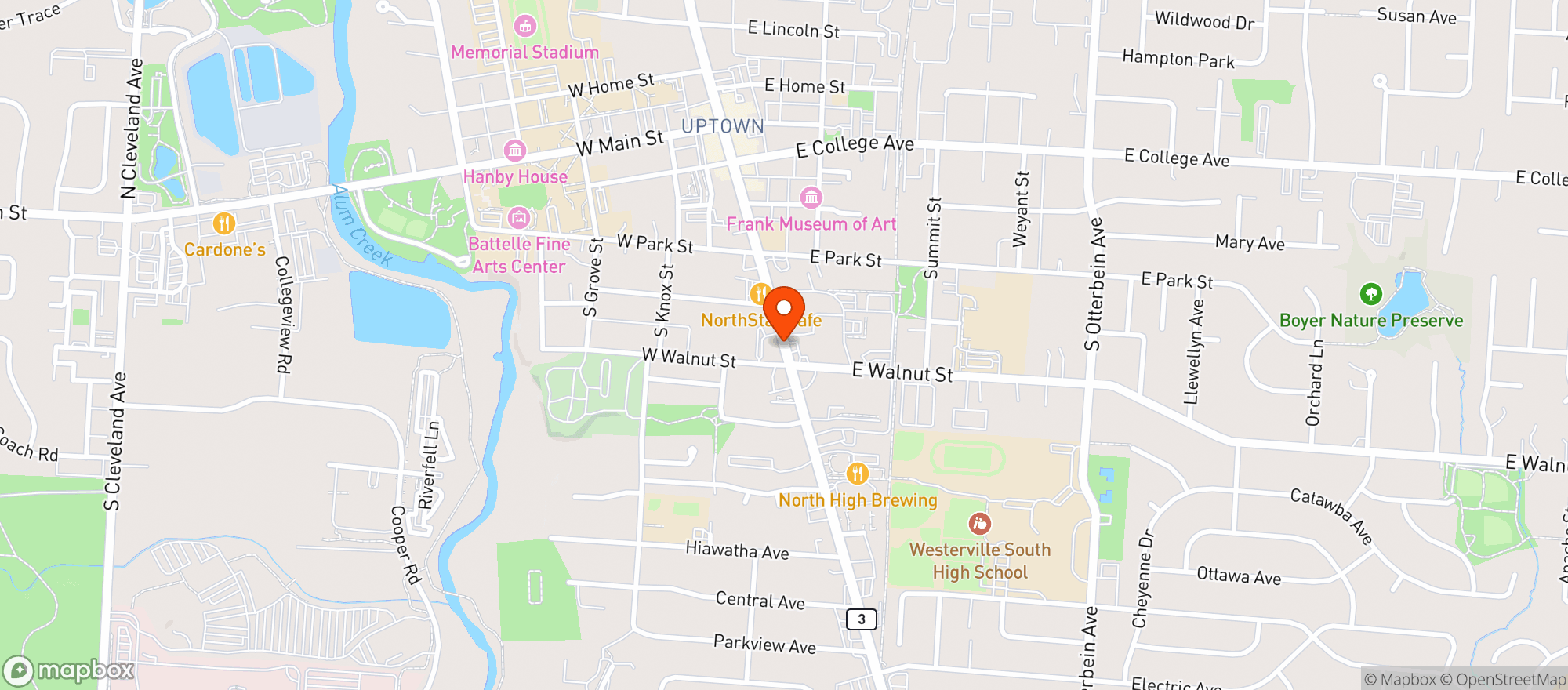 Map showing Cvs Pharmacy