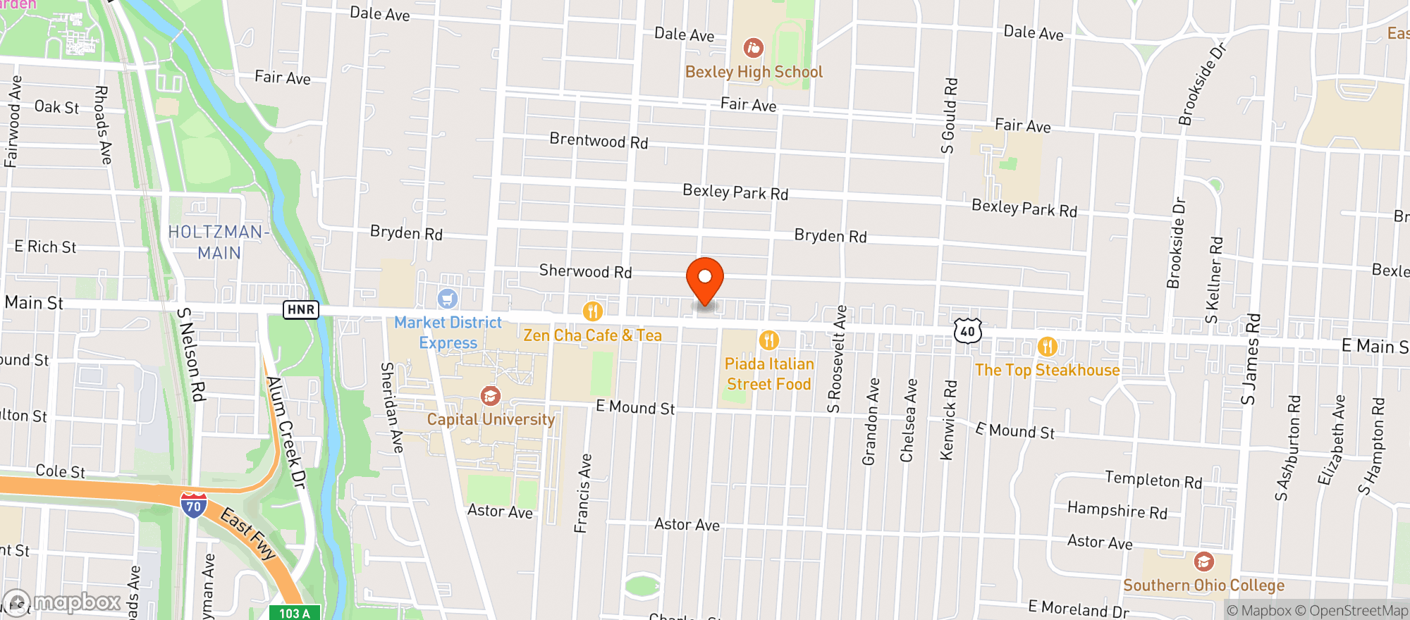 Map showing Cvs Pharmacy #6153