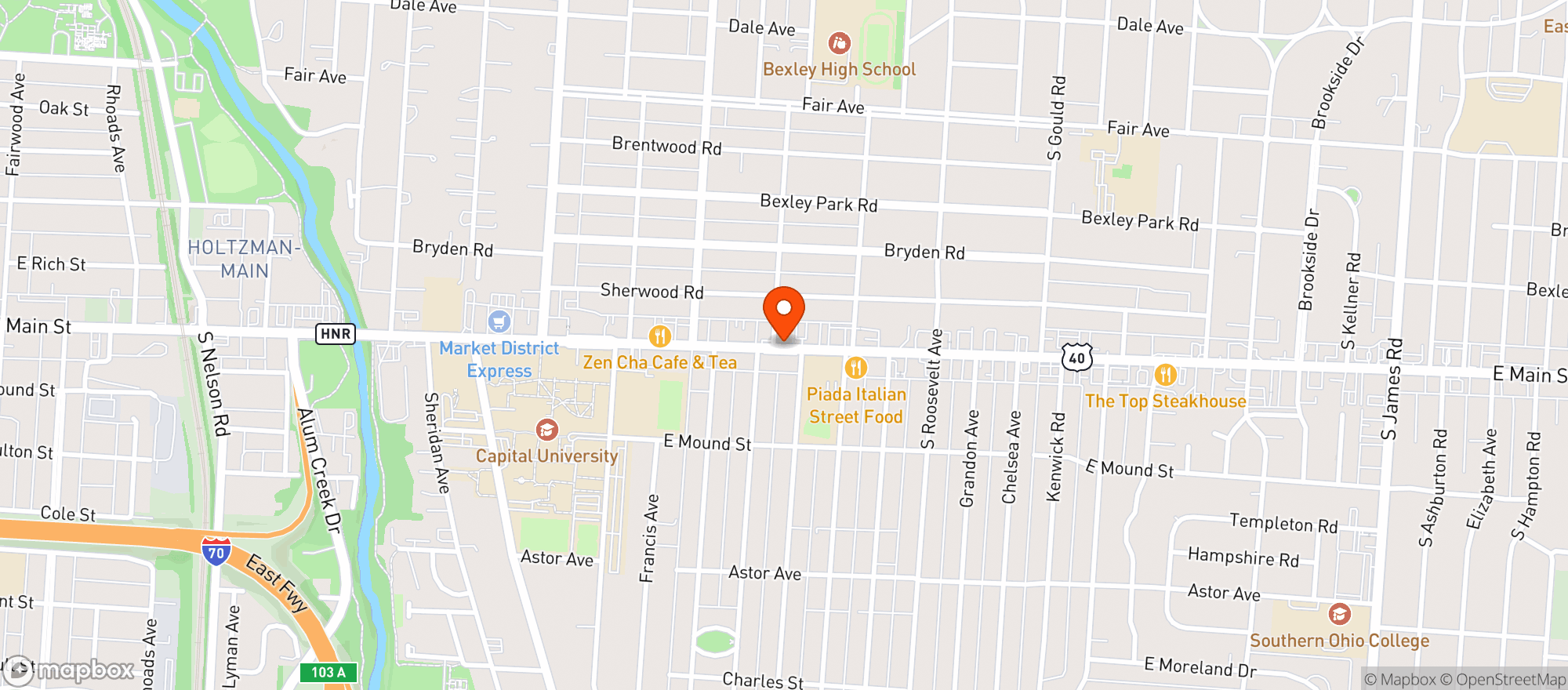 Map showing Cvs Pharmacy