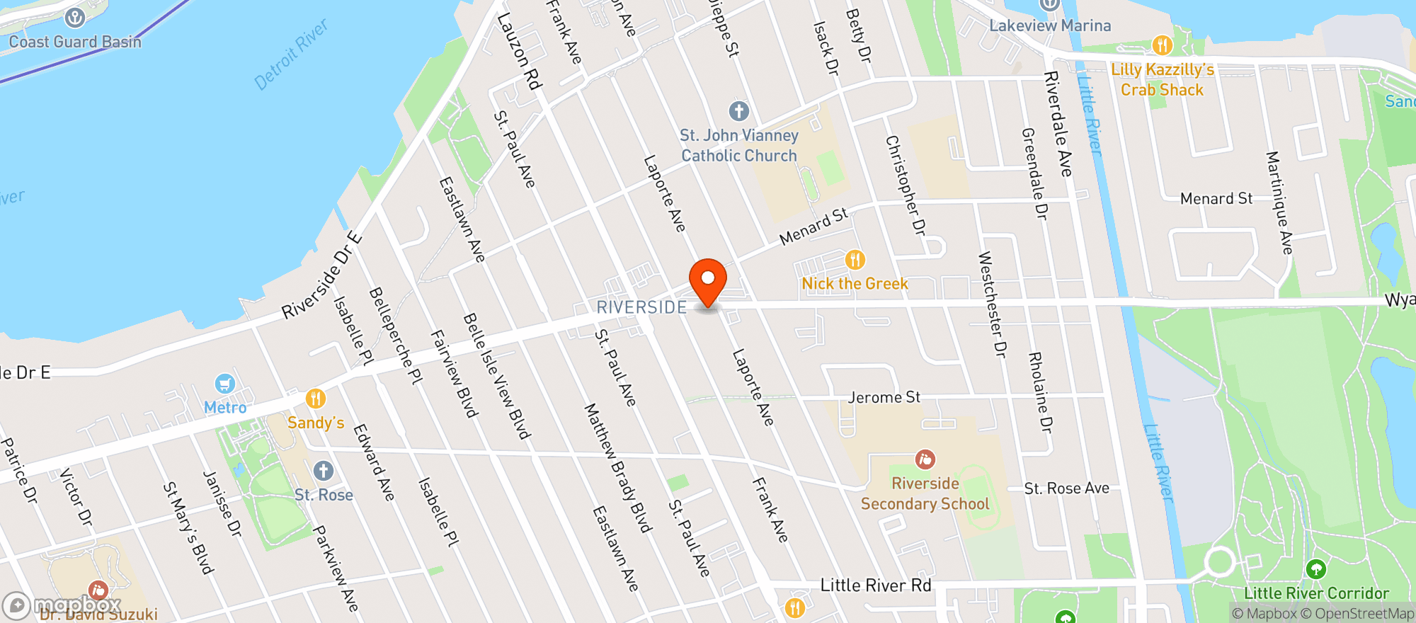 Map showing Rc Bud Shop