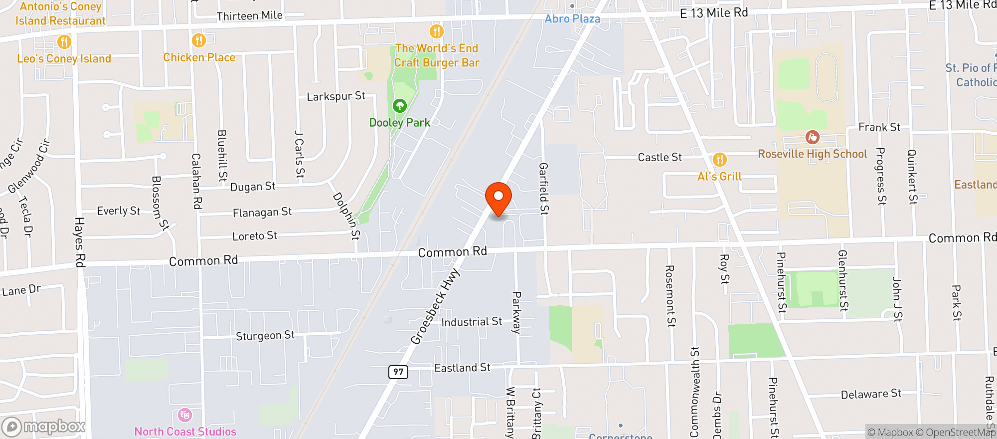 Map showing Burn Cannabis