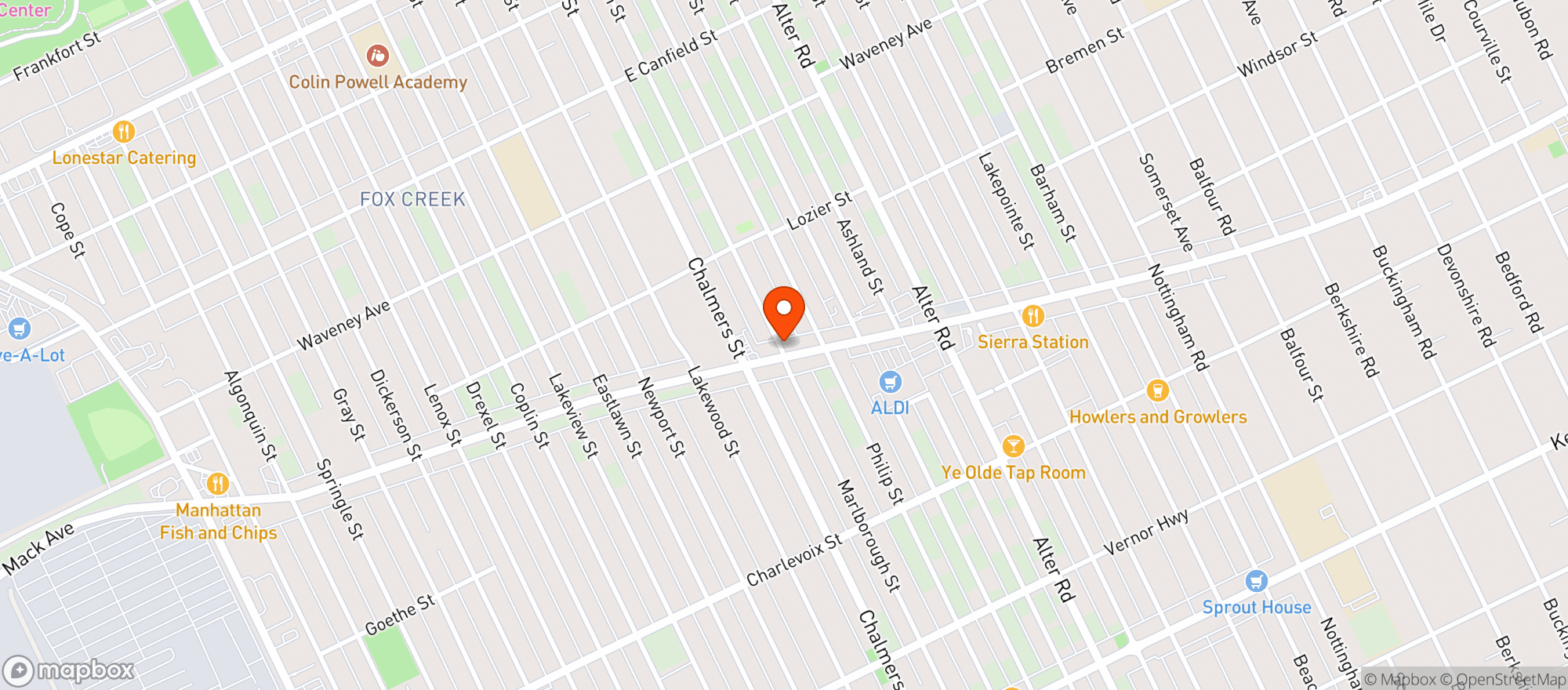 Map showing House Of Zen