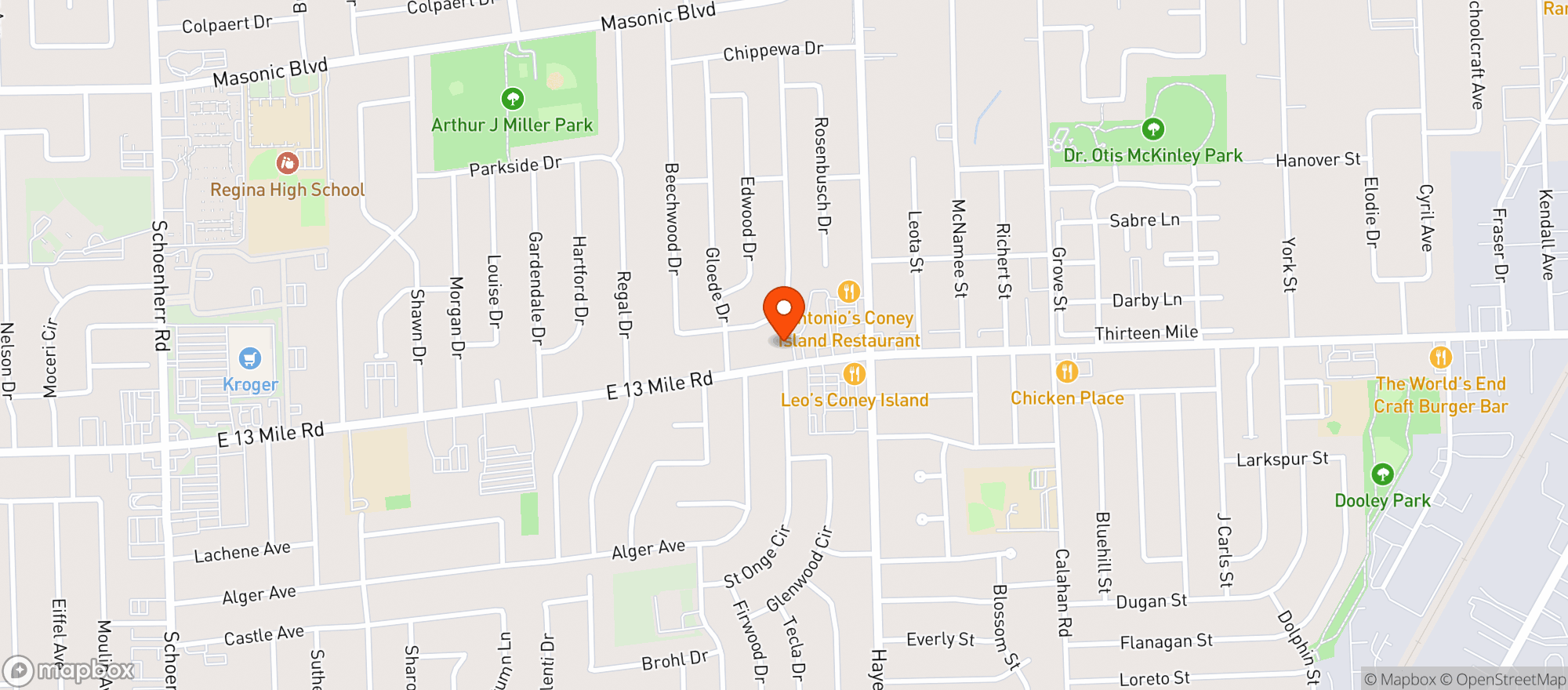Map showing Wine Village
