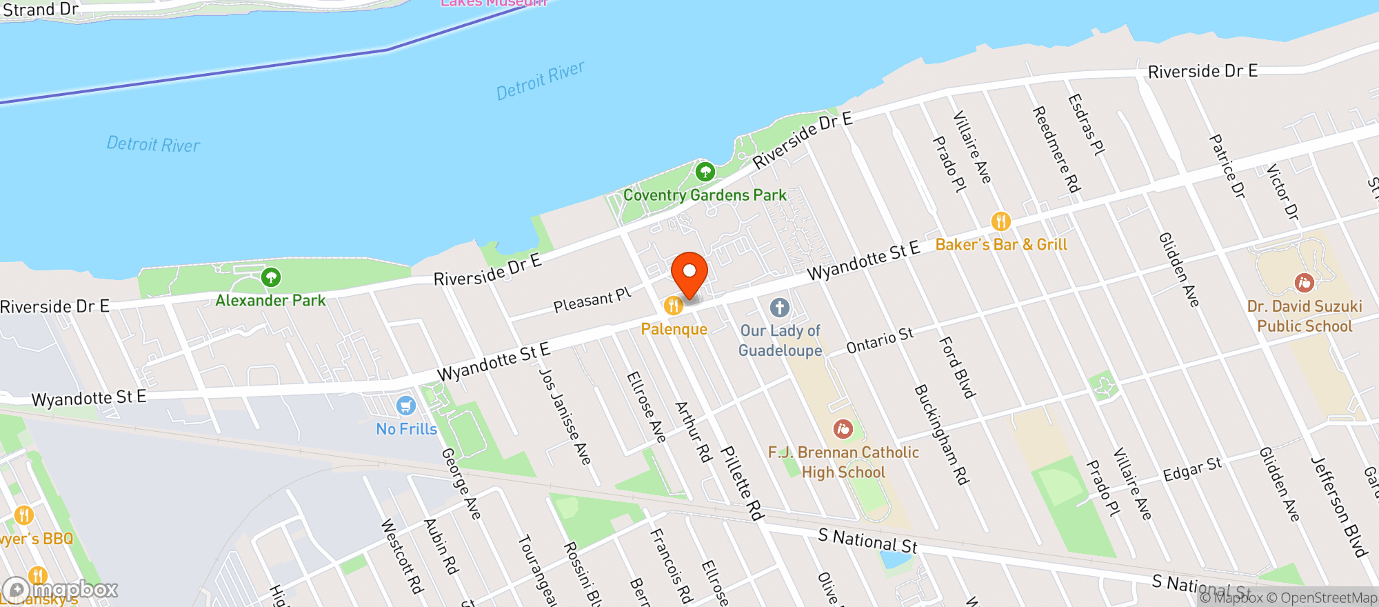 Map showing Pop's Cannabis Co.