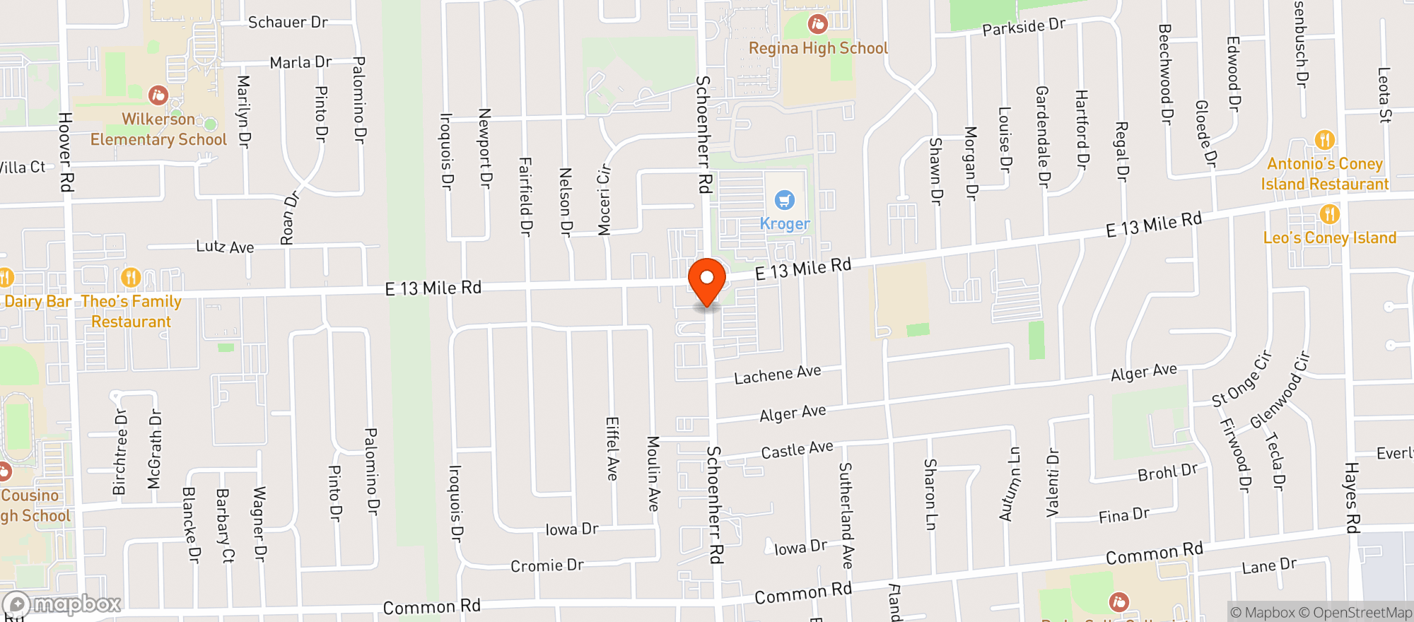 Map showing Bee Bees Liquor Wine Shop