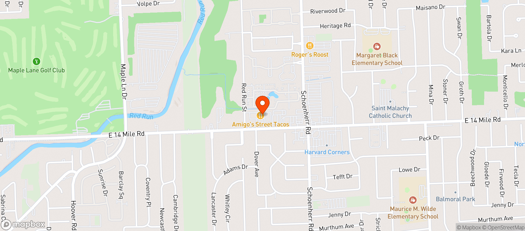 Map showing HOUSE OF VAPE