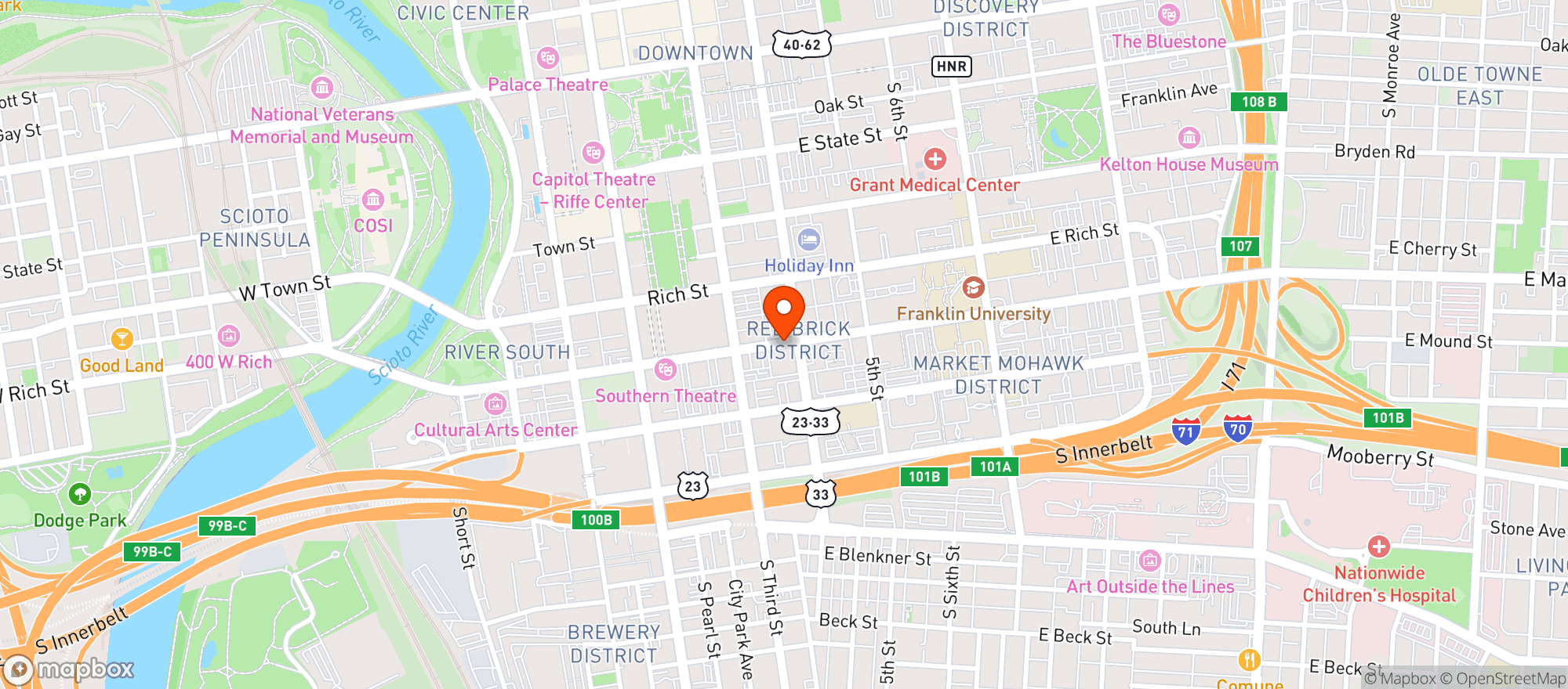 Map showing The Walrus