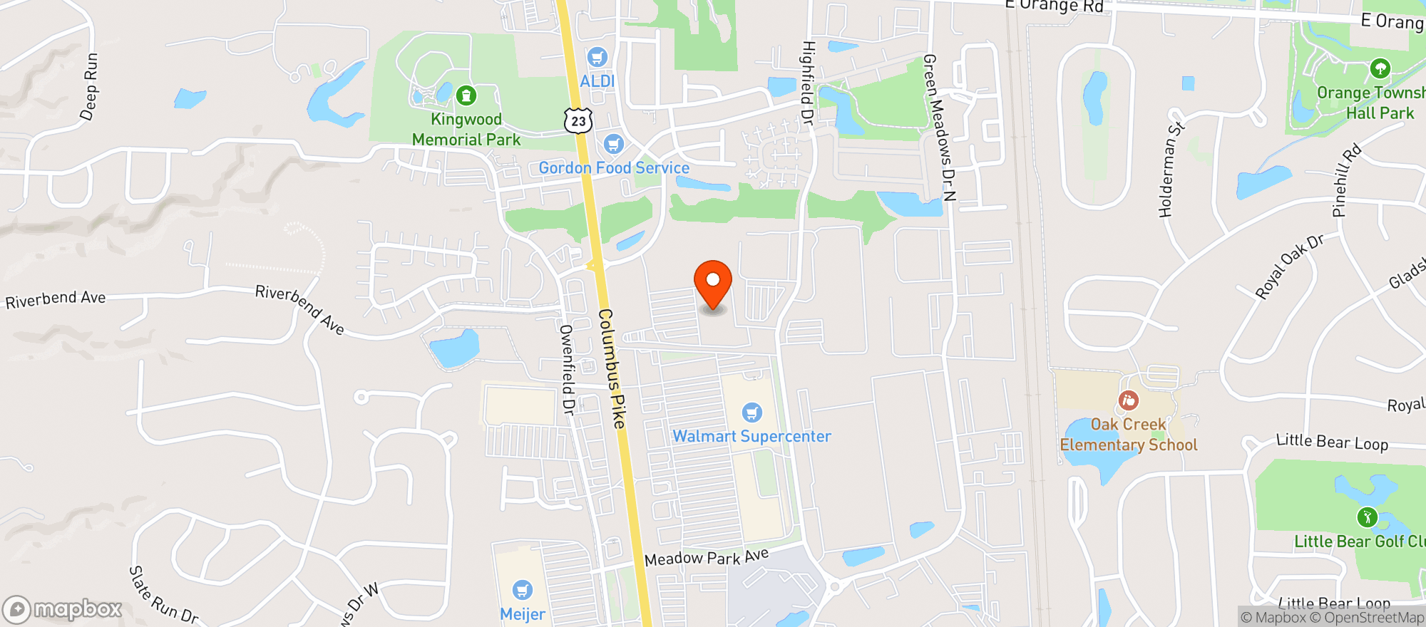 Map showing Bjs Wholesale Club #0396