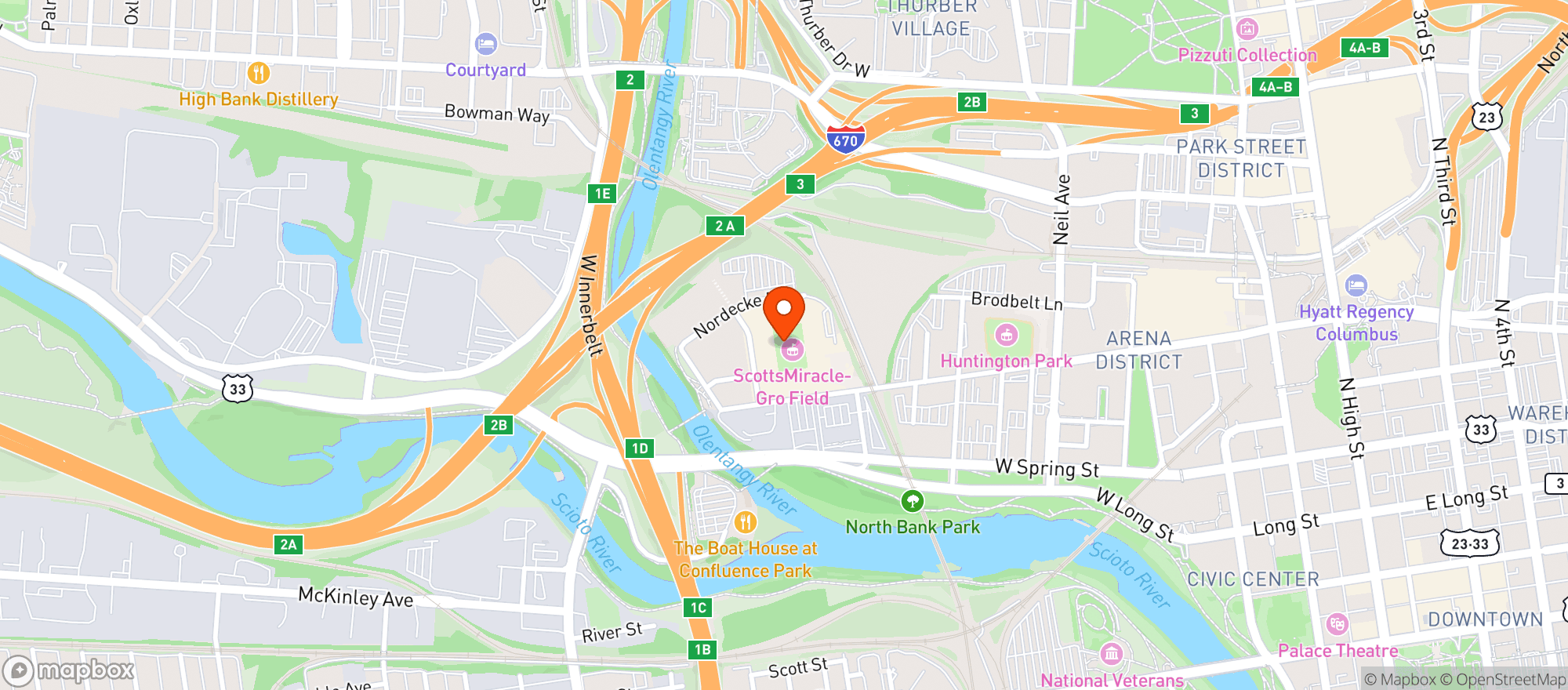 Map showing Lower.com Field