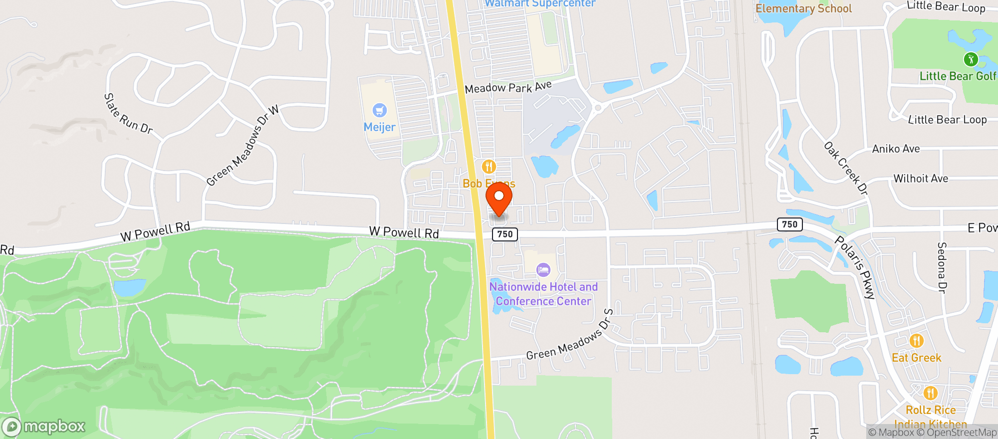 Map showing Getgo 3503 Lws Cntr