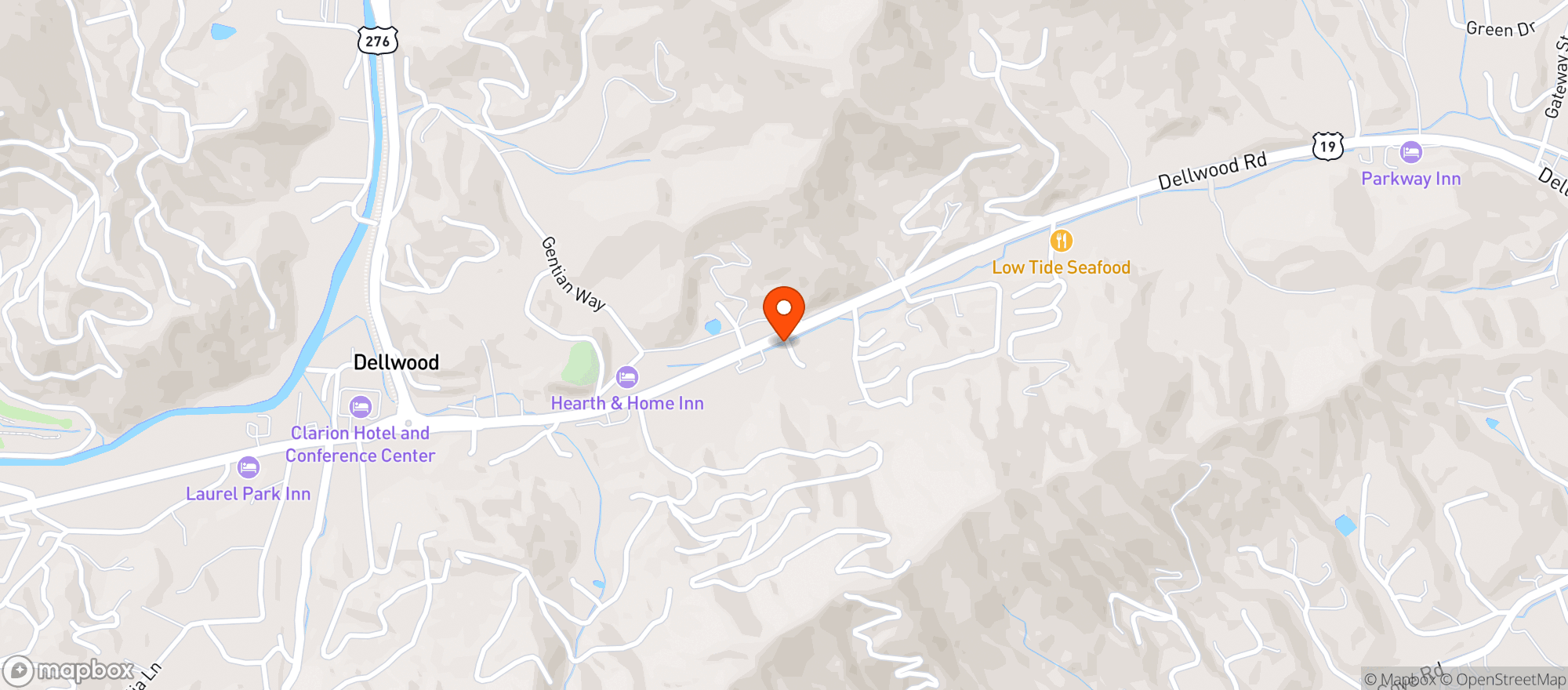 Map showing Valley Cigar & Wine Co