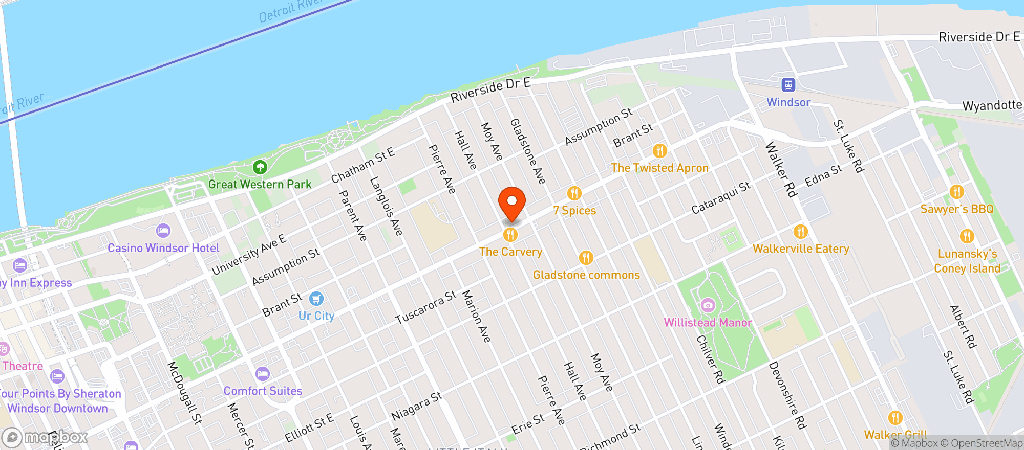 Map showing Discounted Cannabis