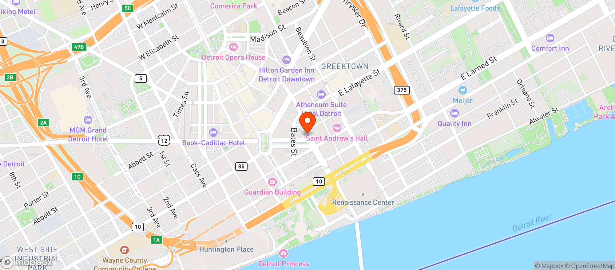 Map showing 7-eleven - 36661