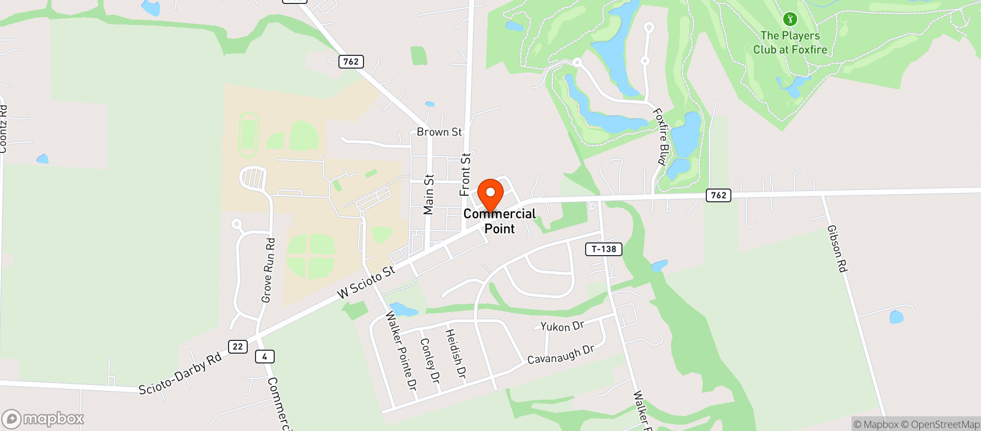 Map showing Mos Place