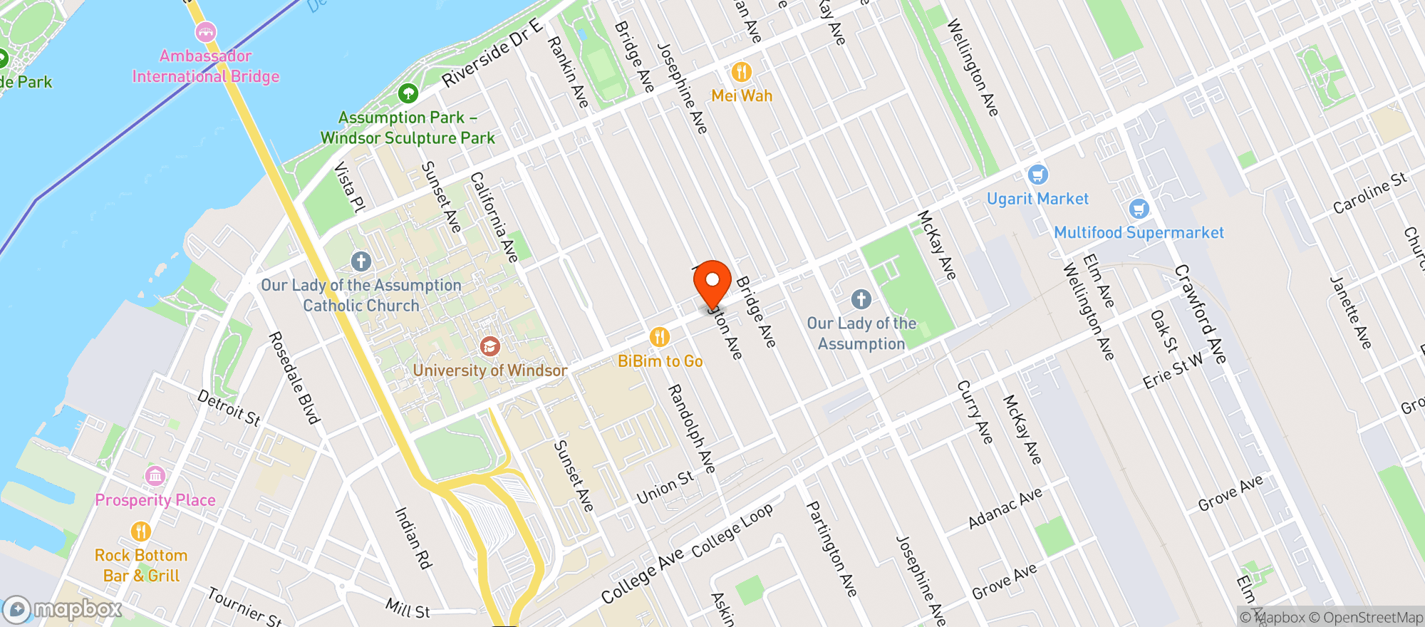 Map showing Discounted Cannabis