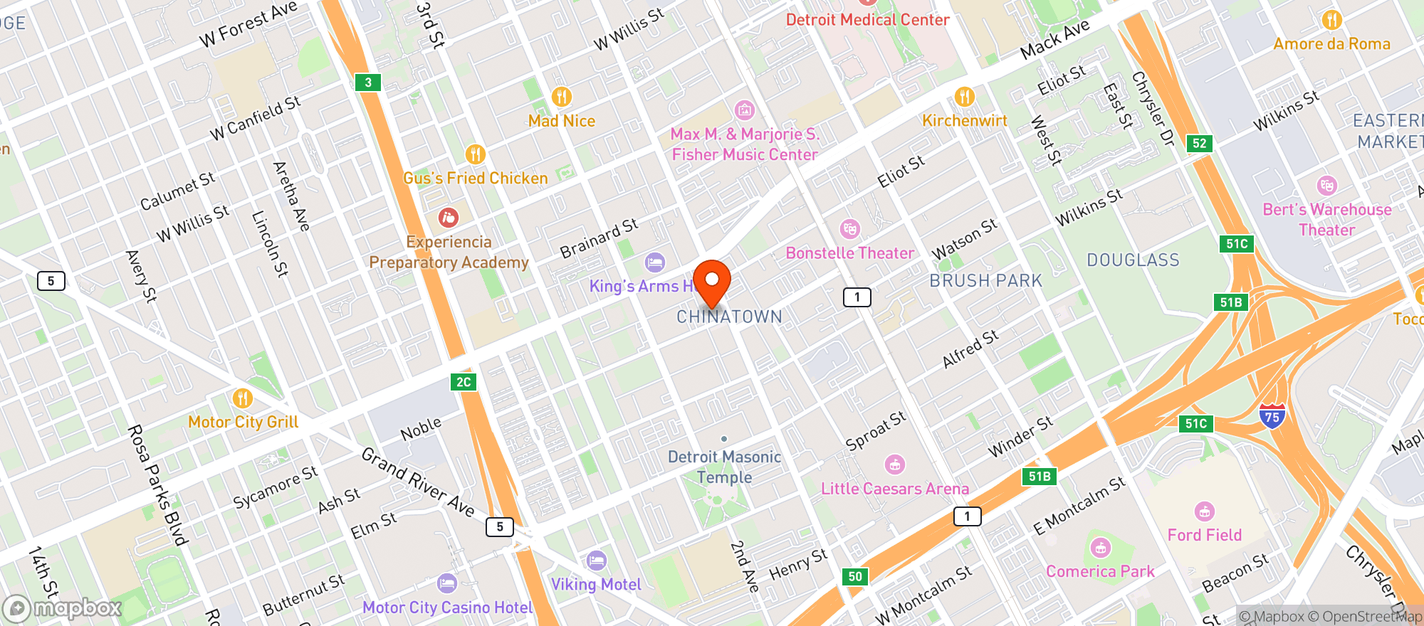Map showing 8 Degrees Plato