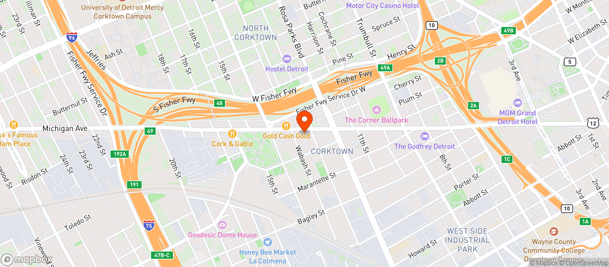 Map showing Ima Noodle