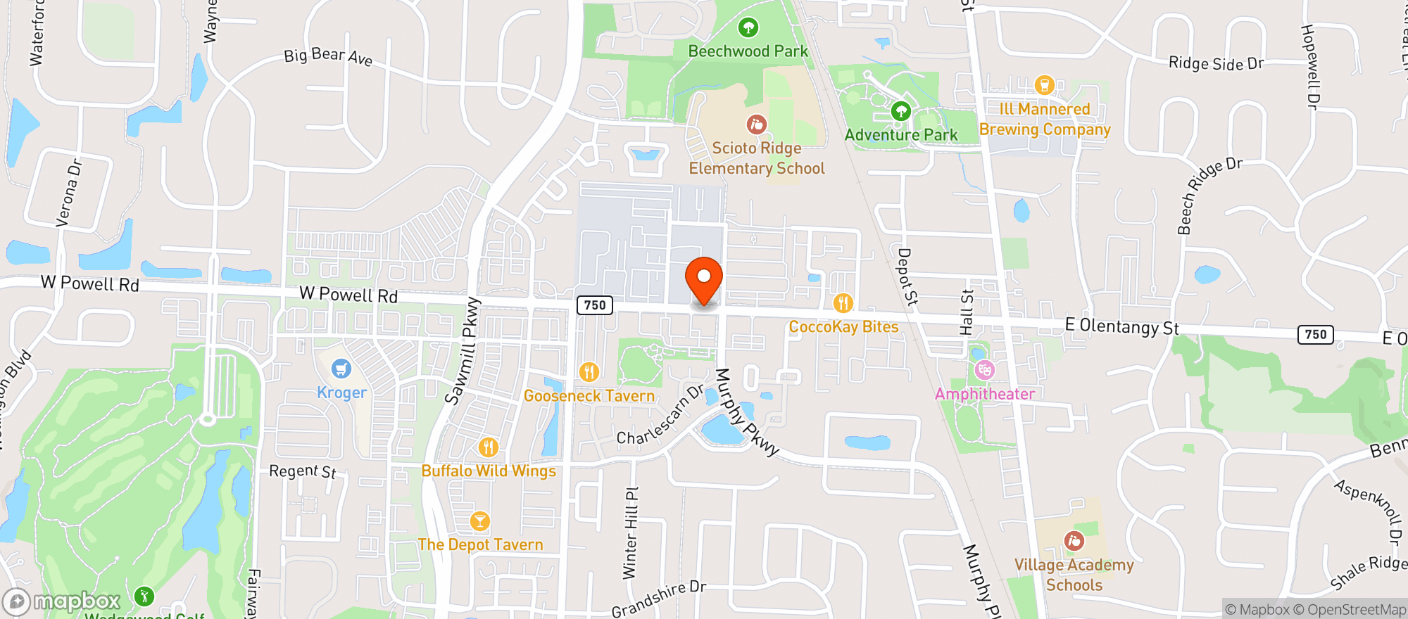 Map showing 3 Brothers Diner