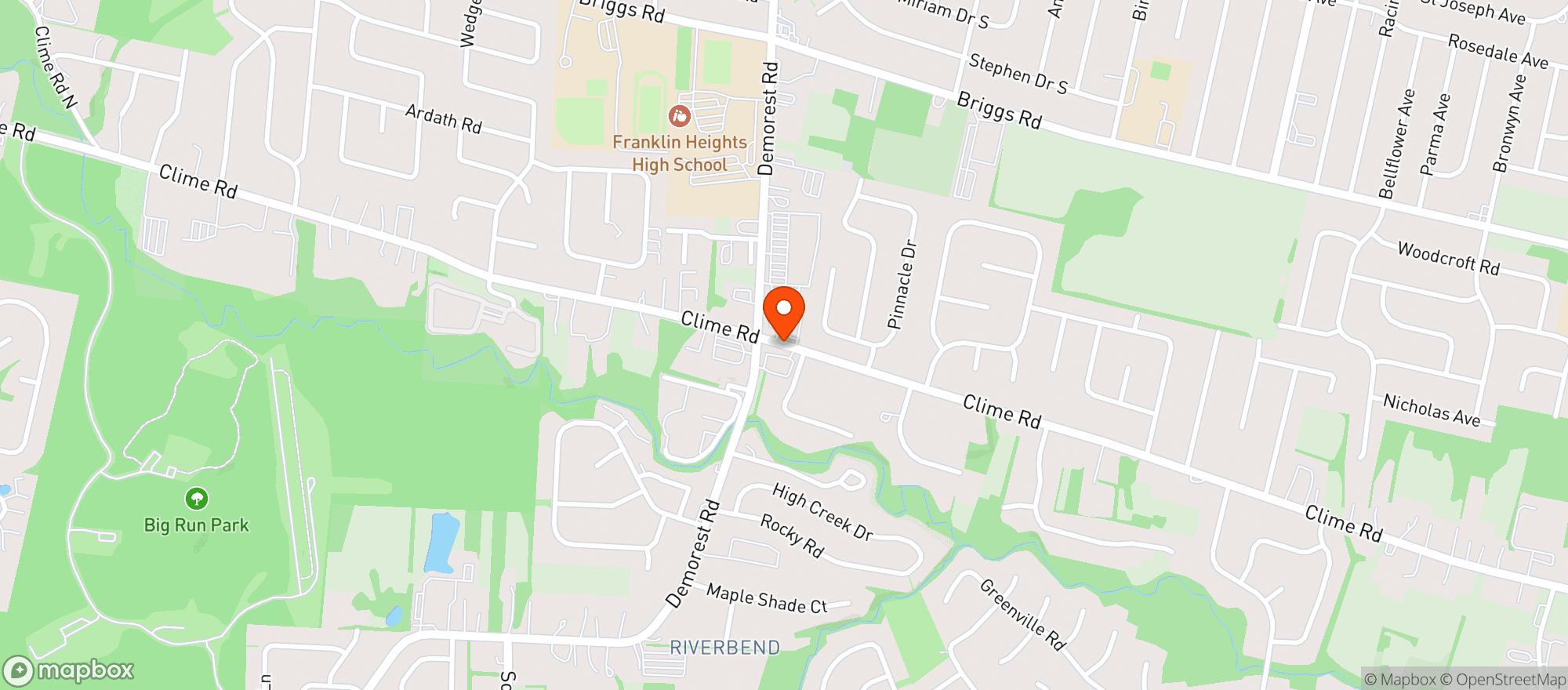 Map showing Cvs Pharmacy