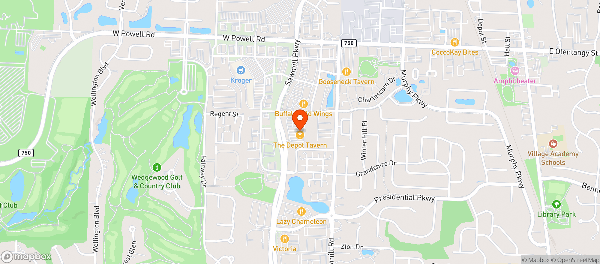 Map showing Slick Whiskers