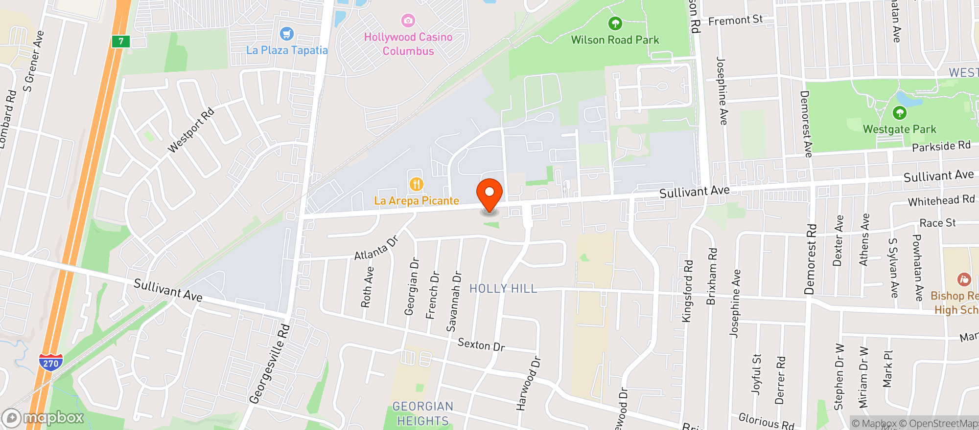Map showing Haseeb Petrolum Marathon