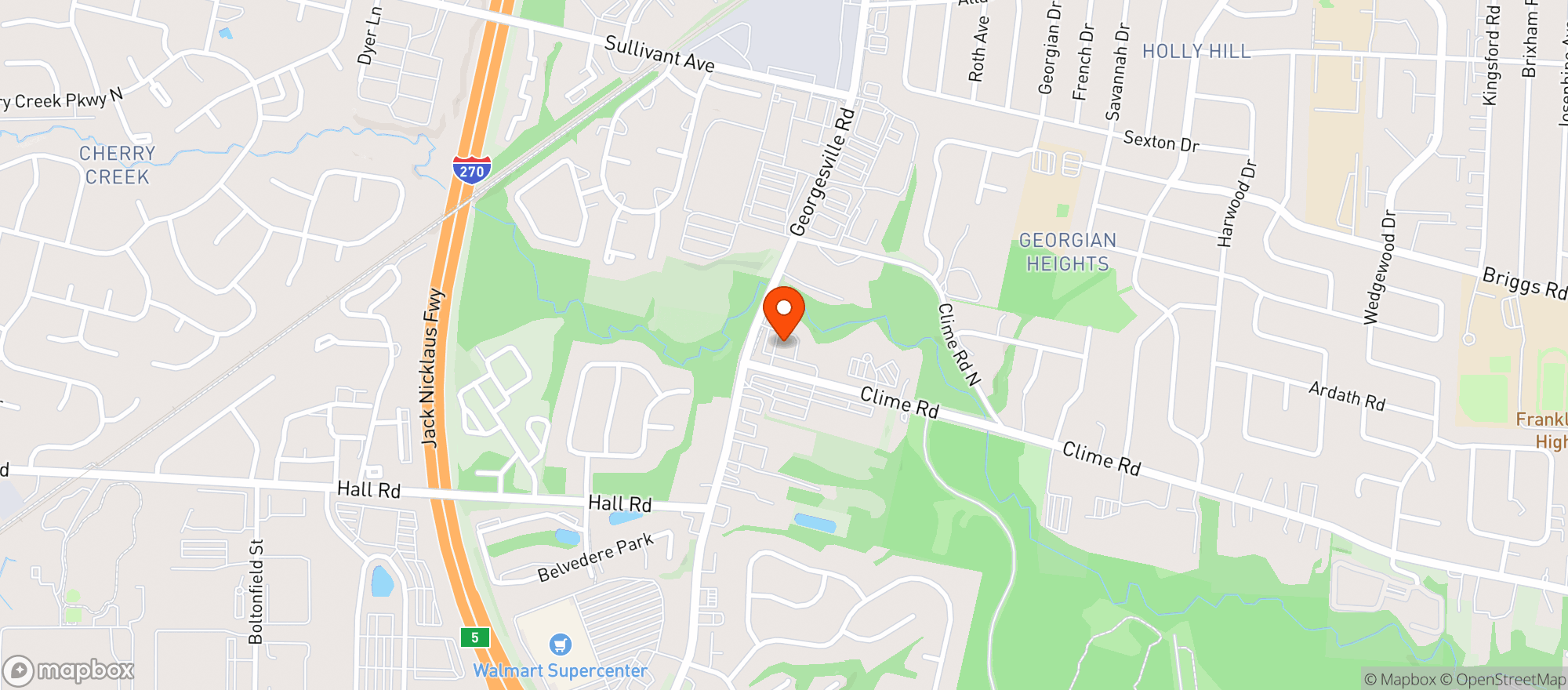 Map showing Turkey Hill Minit Mart #850717