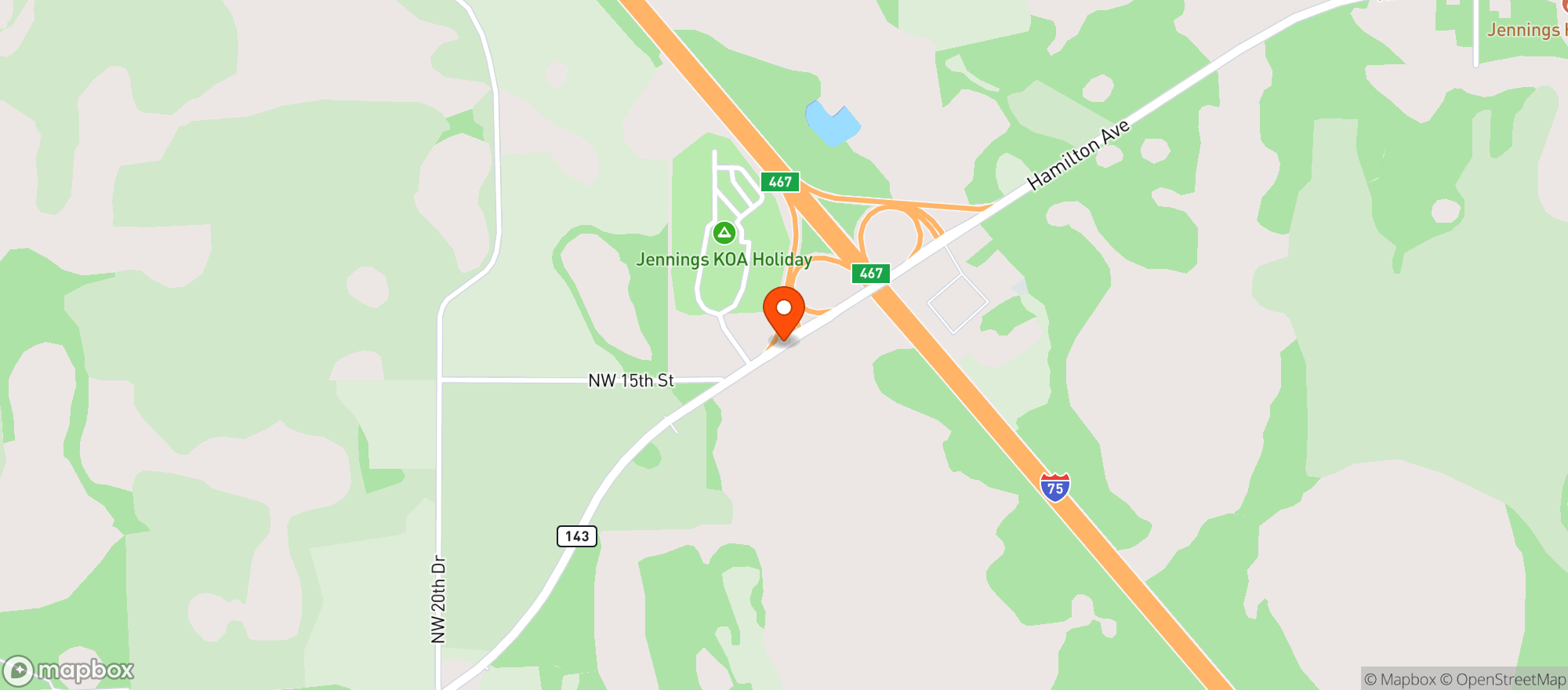 Map showing One Stop