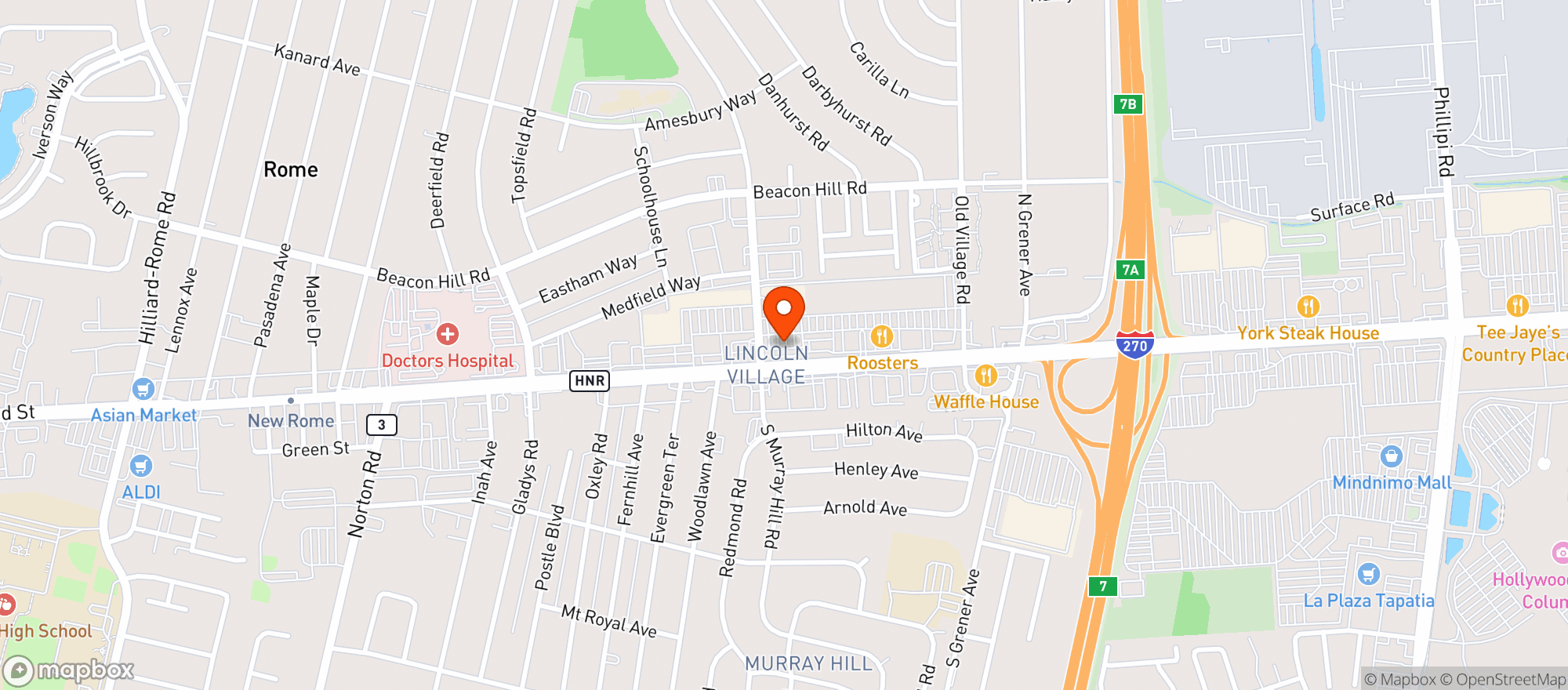 Map showing Gianteagle