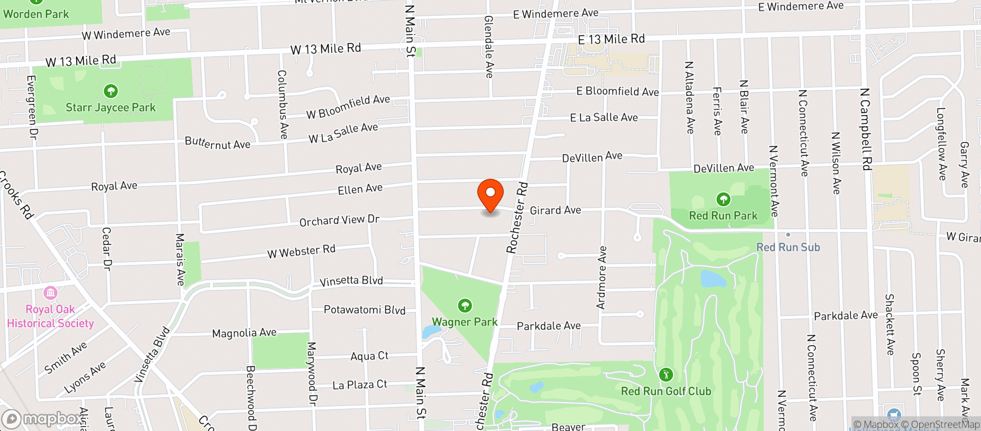 Map showing Elite Sales And Marketing LLC
