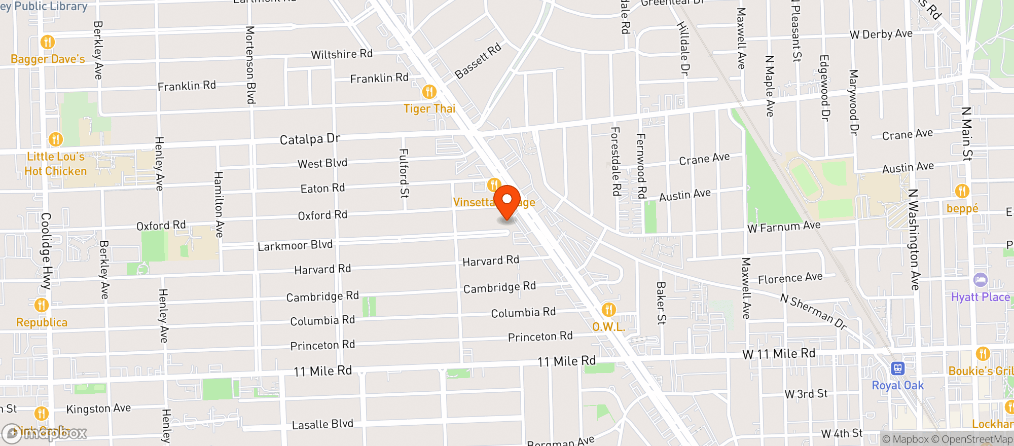 Map showing Westborn Market - Berkeley