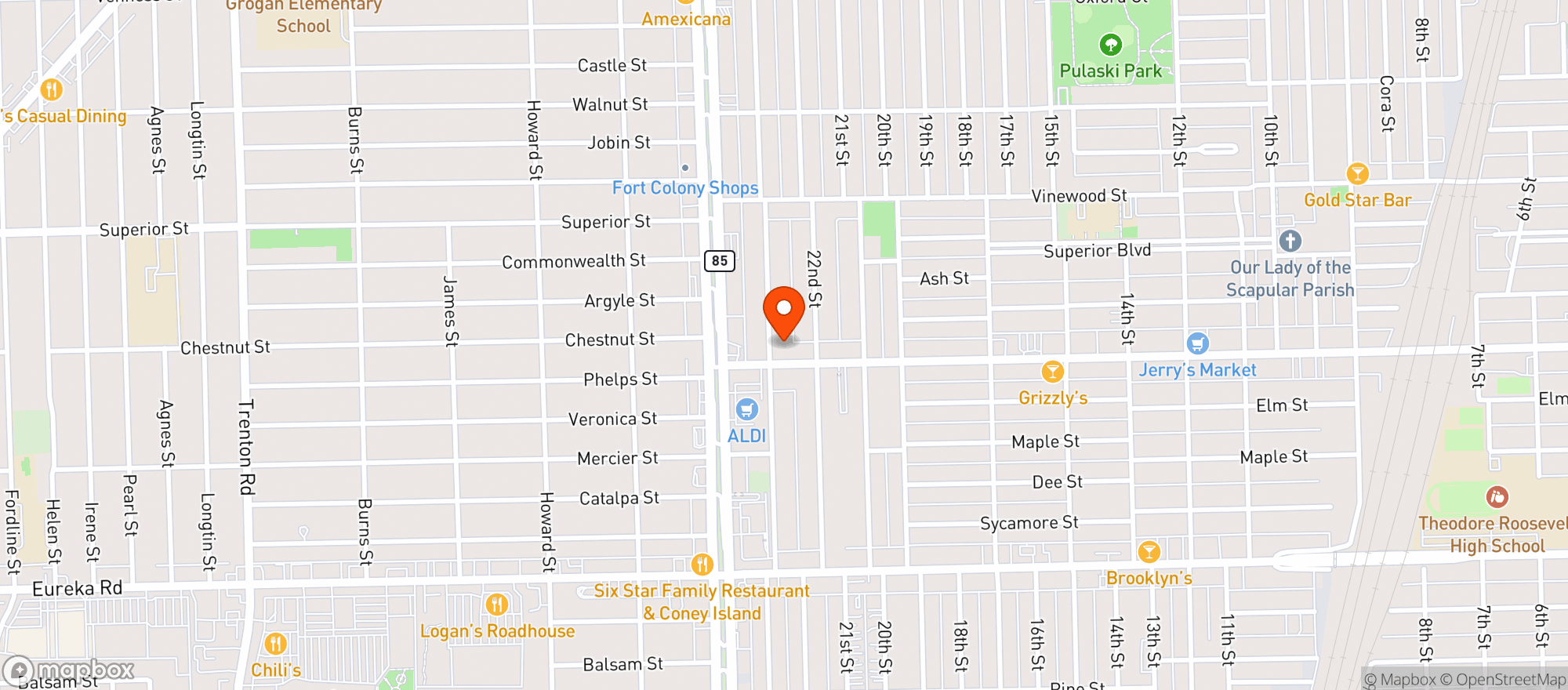 Map showing Natural Path Market