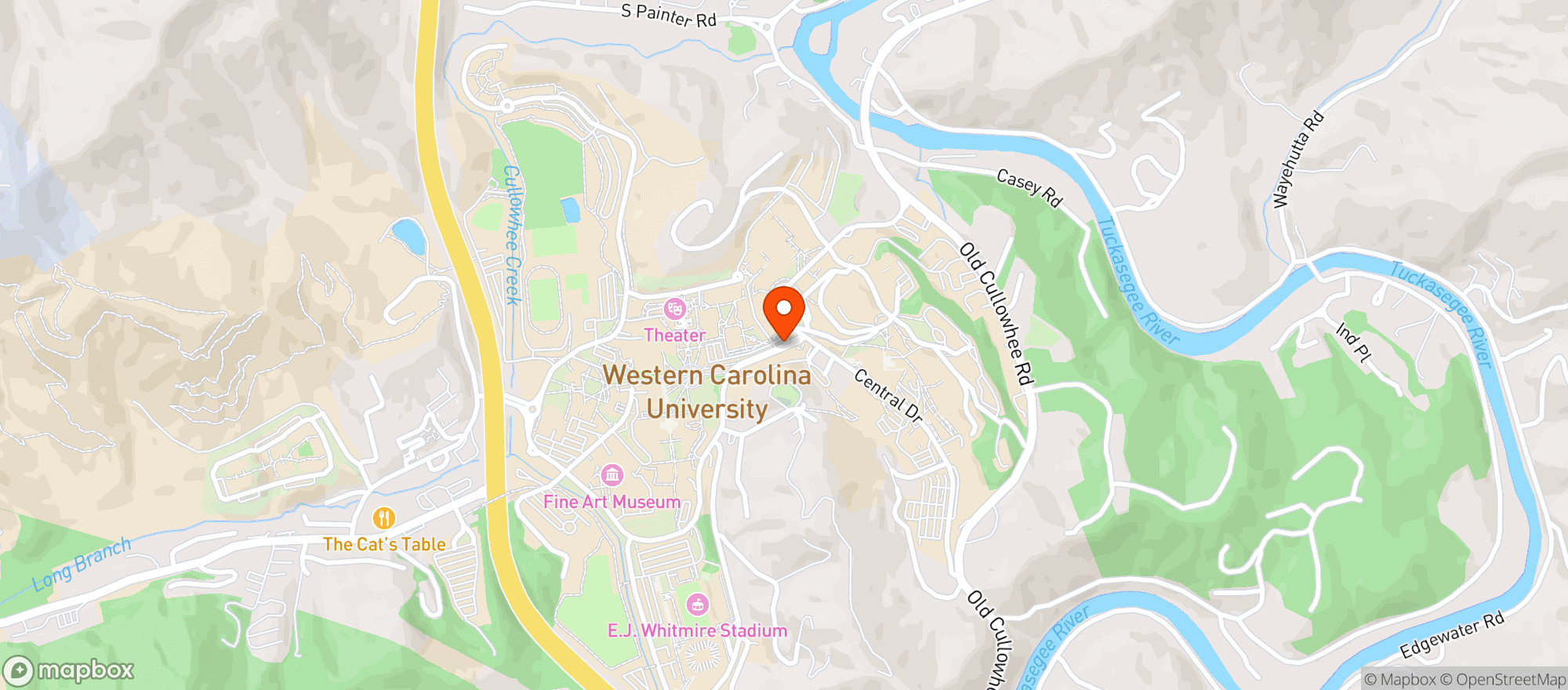 Map showing Chilis Grill & Bar