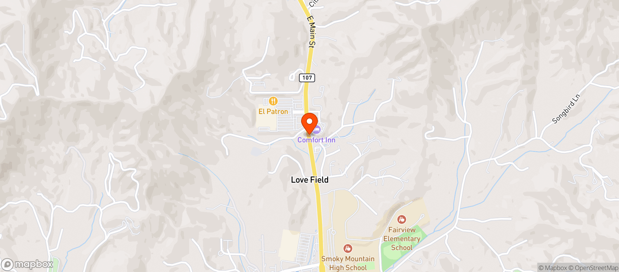 Map showing LOLA S TONIC