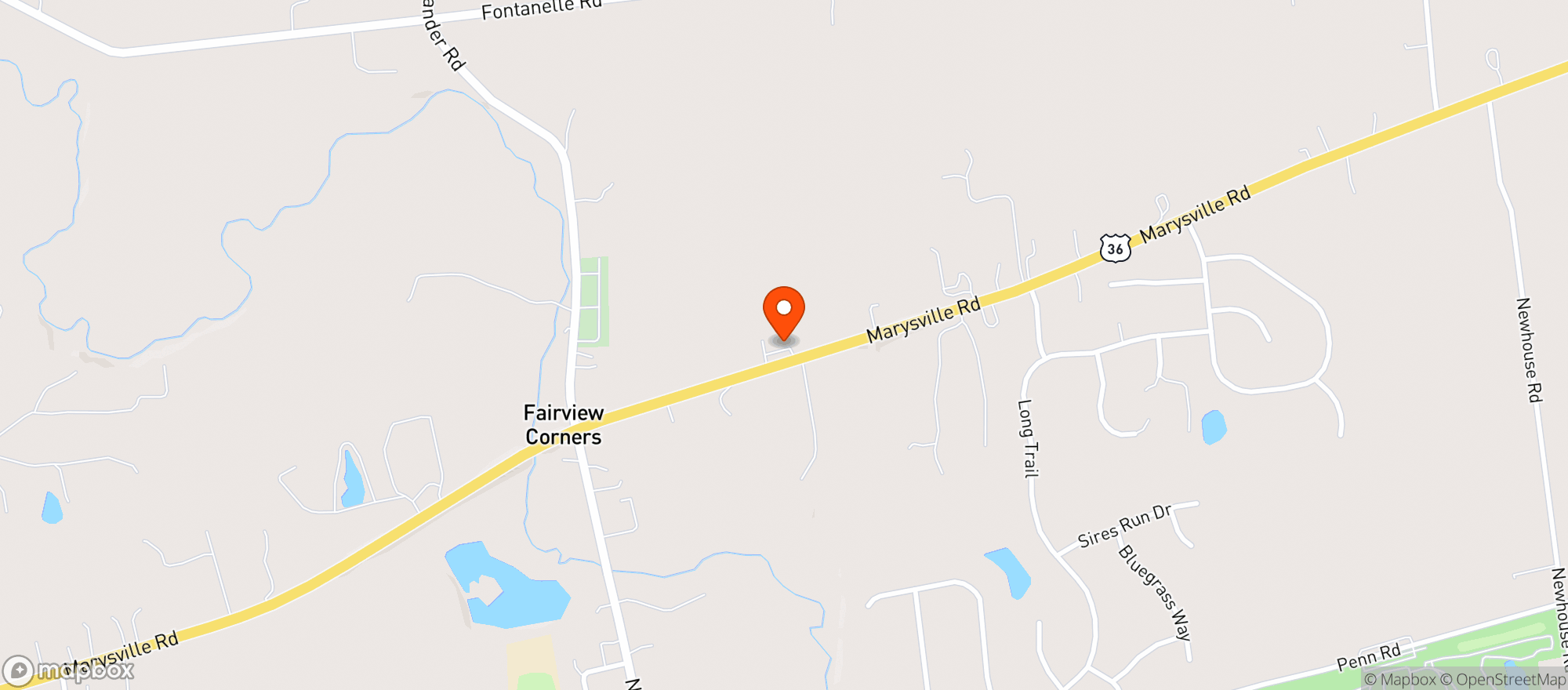 Map showing Midway Market