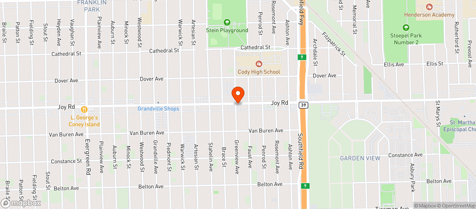 Map showing Big Daddy Liquor Shop