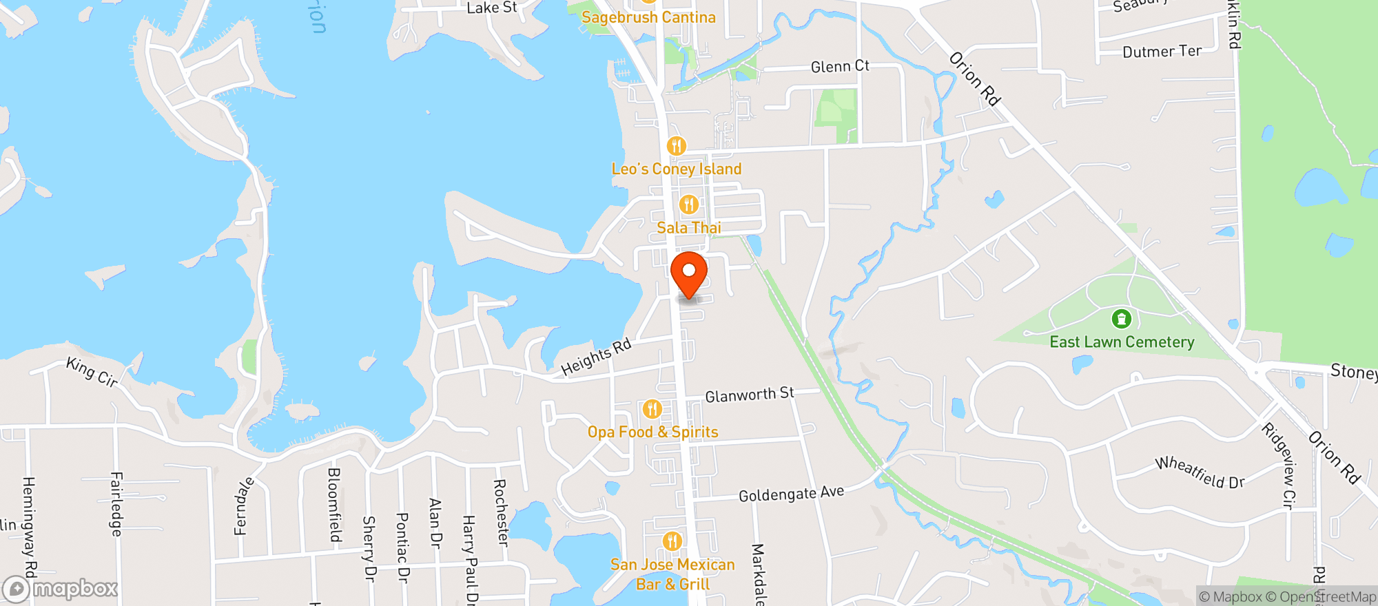 Map showing Liv