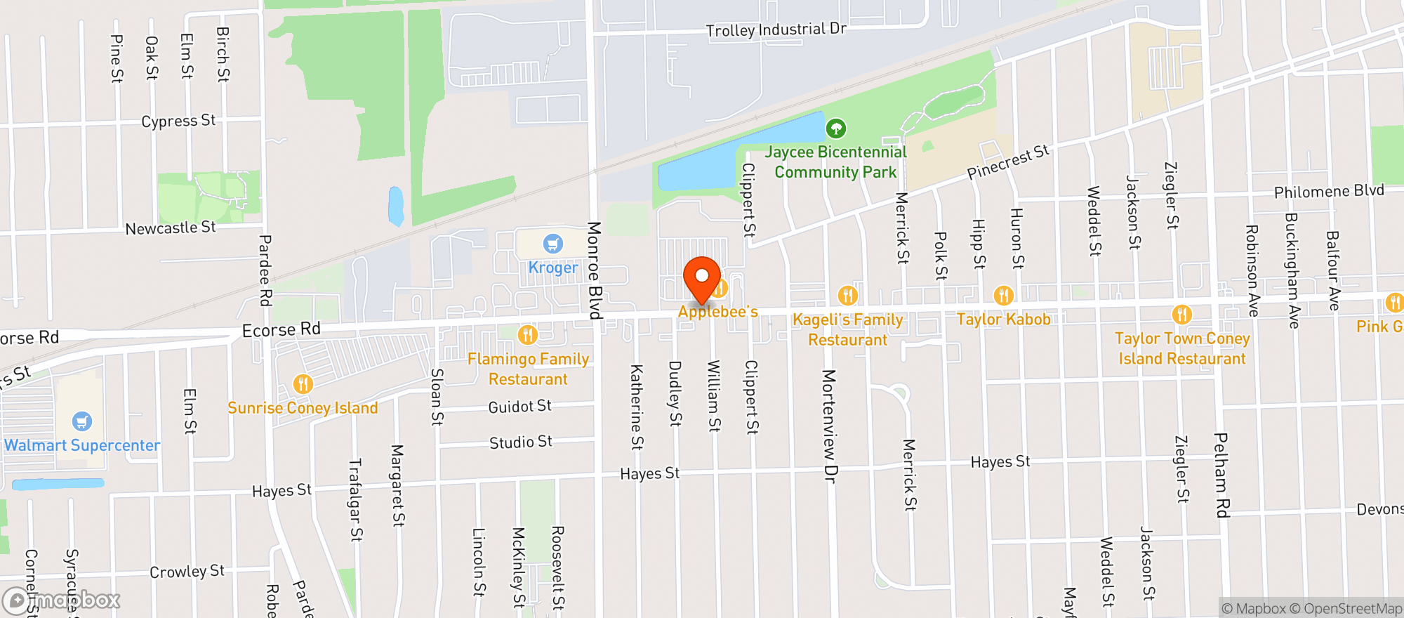 Map showing Gnc