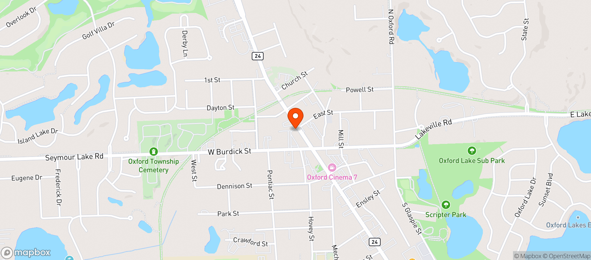 Map showing Sullivans Public House
