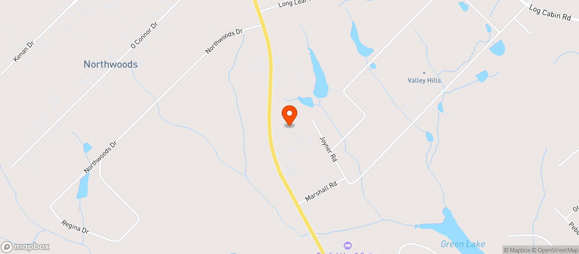 Map showing Publix