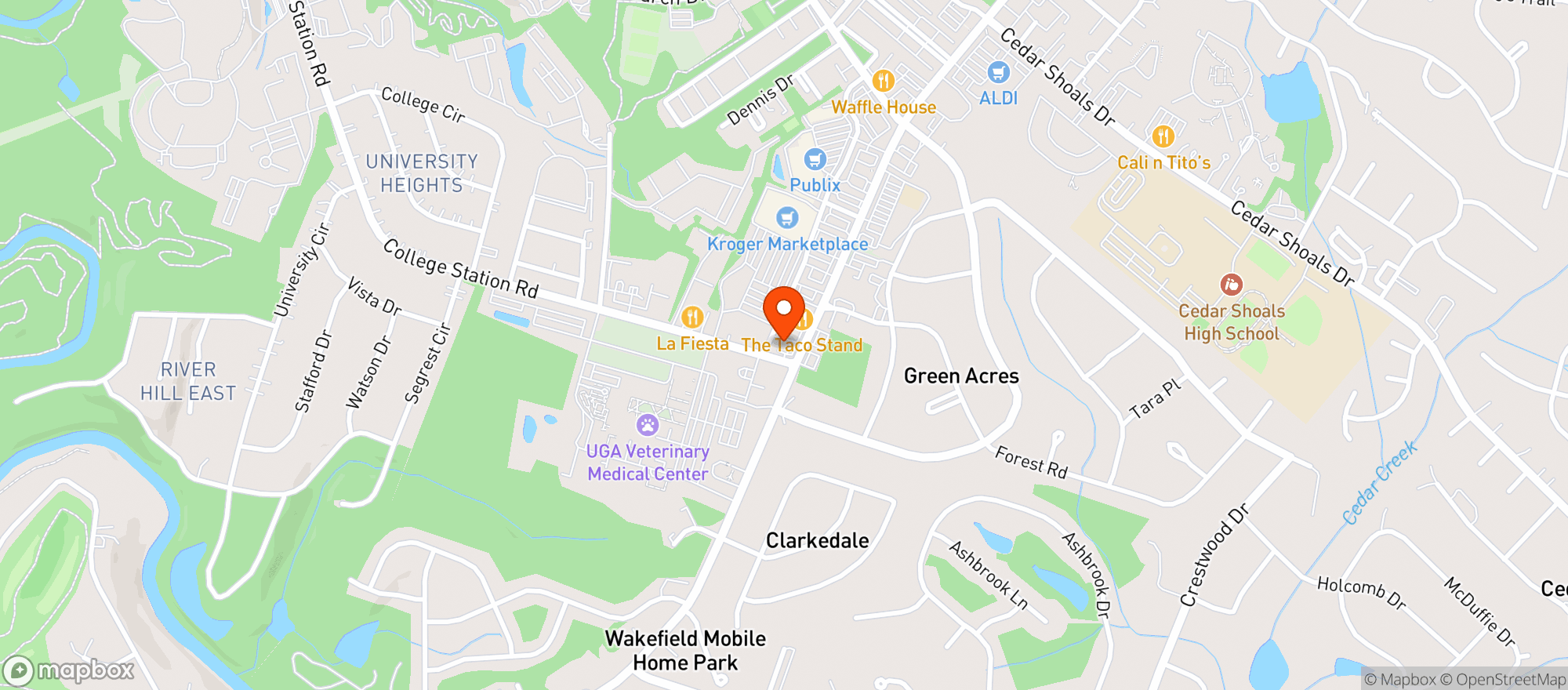 Map showing Golden Pantry #2