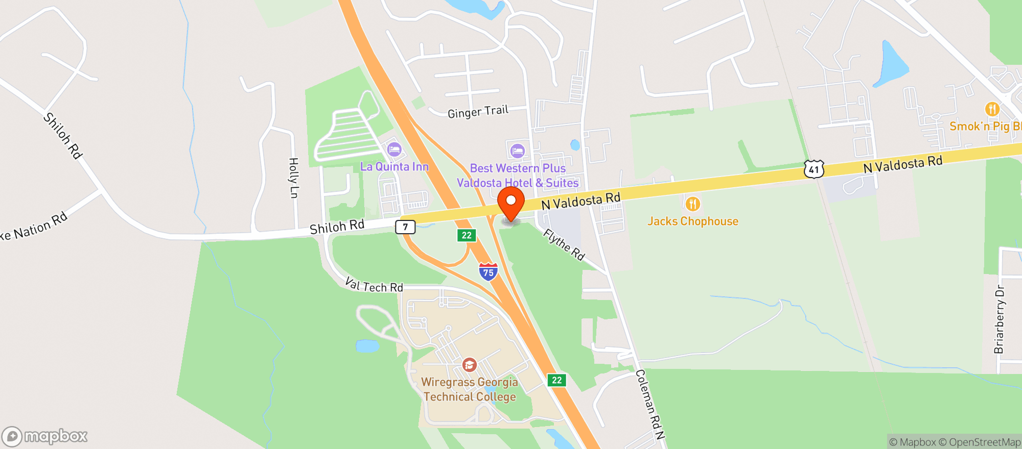 Map showing Gmp Properties