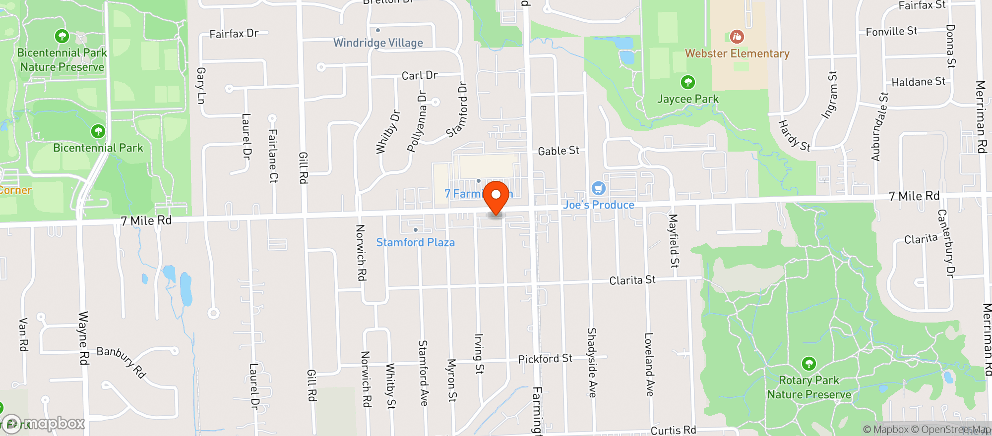 Map showing Smoke Shop