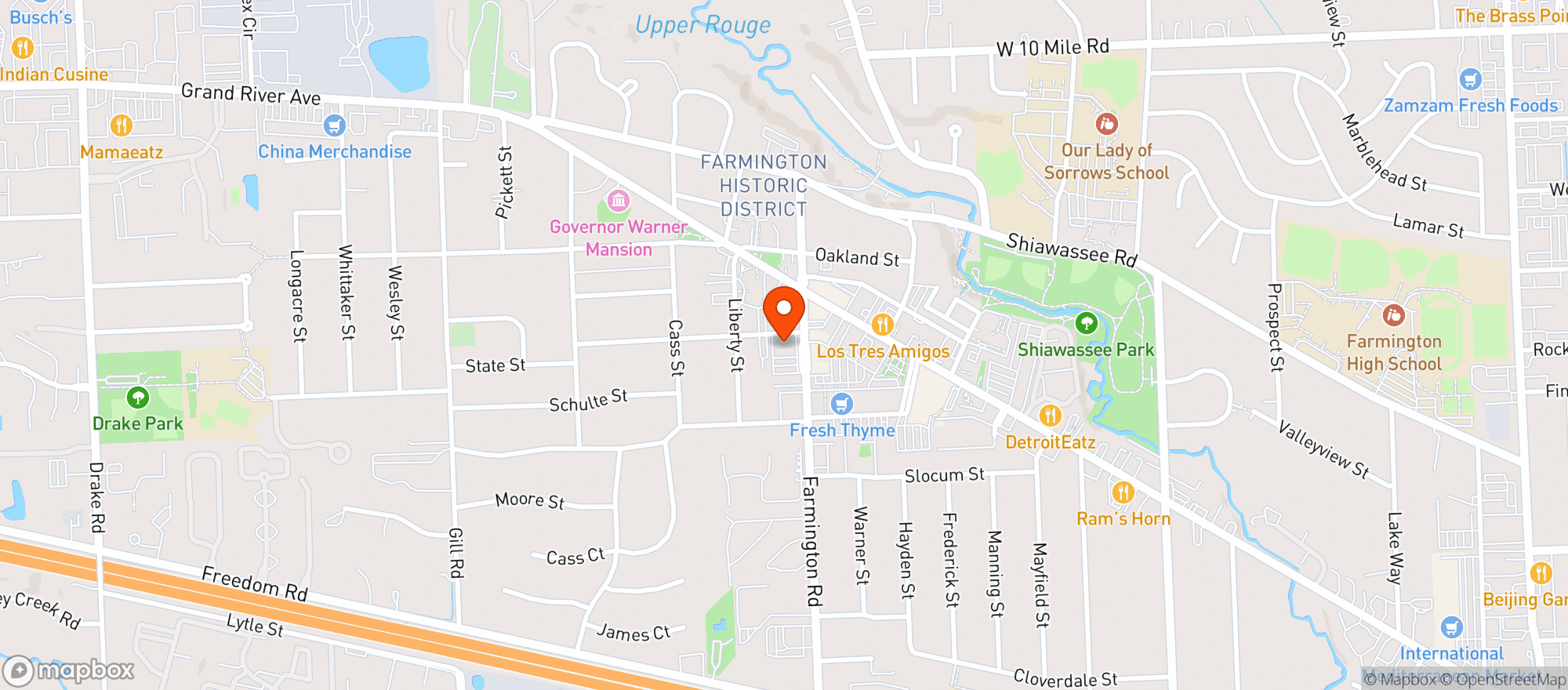 Map showing Cvs Pharmacy