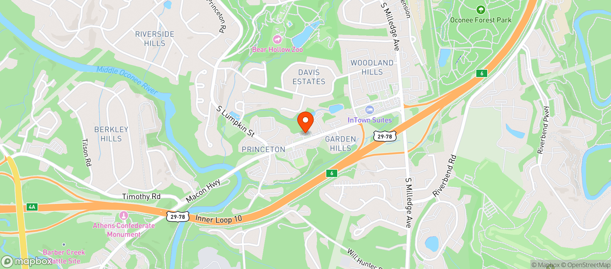 Map showing Jimbos 3