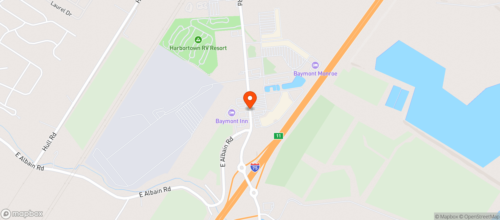Map showing Backpack Boyz Monroe