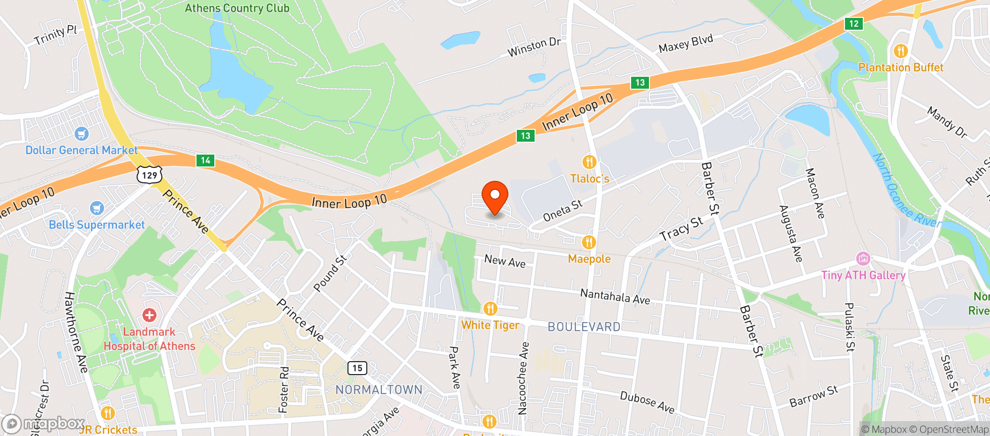 Map showing Puma Yu S