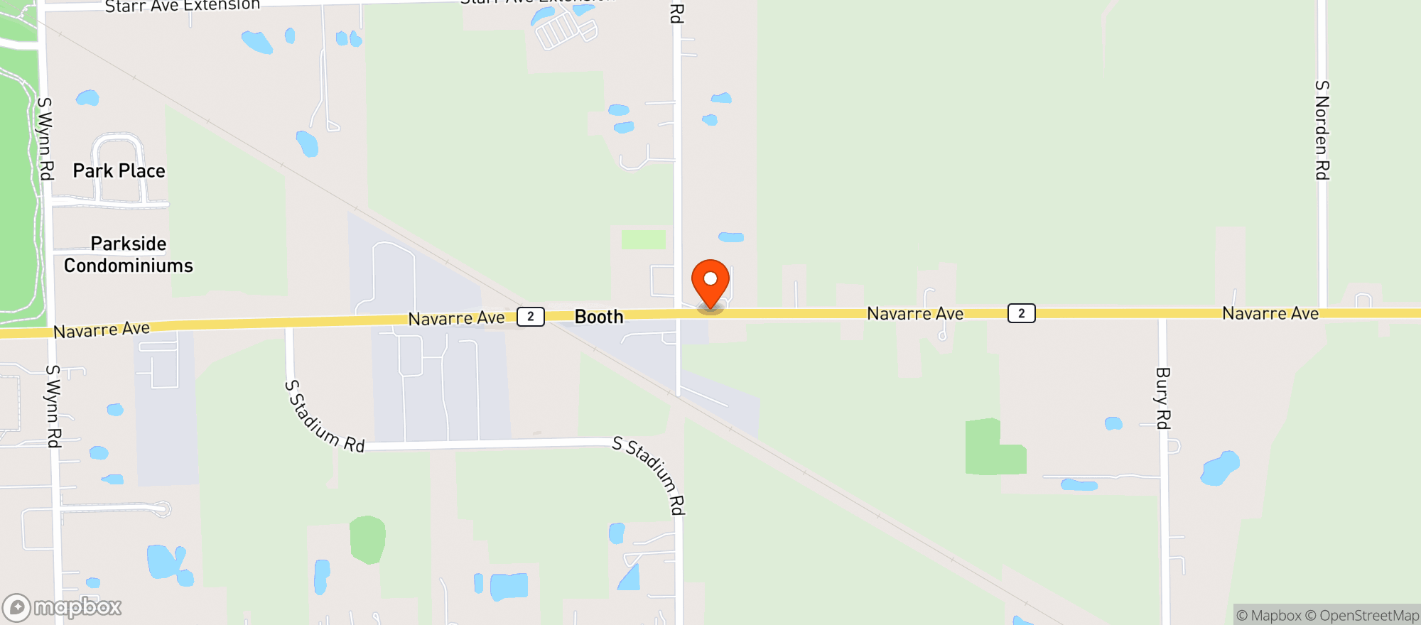Map showing Friendship Food Store