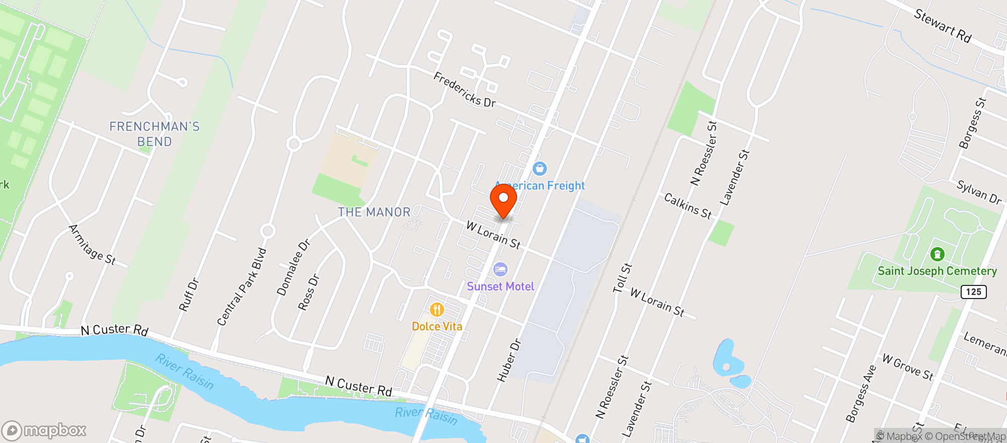 Map showing onacco Town LLC