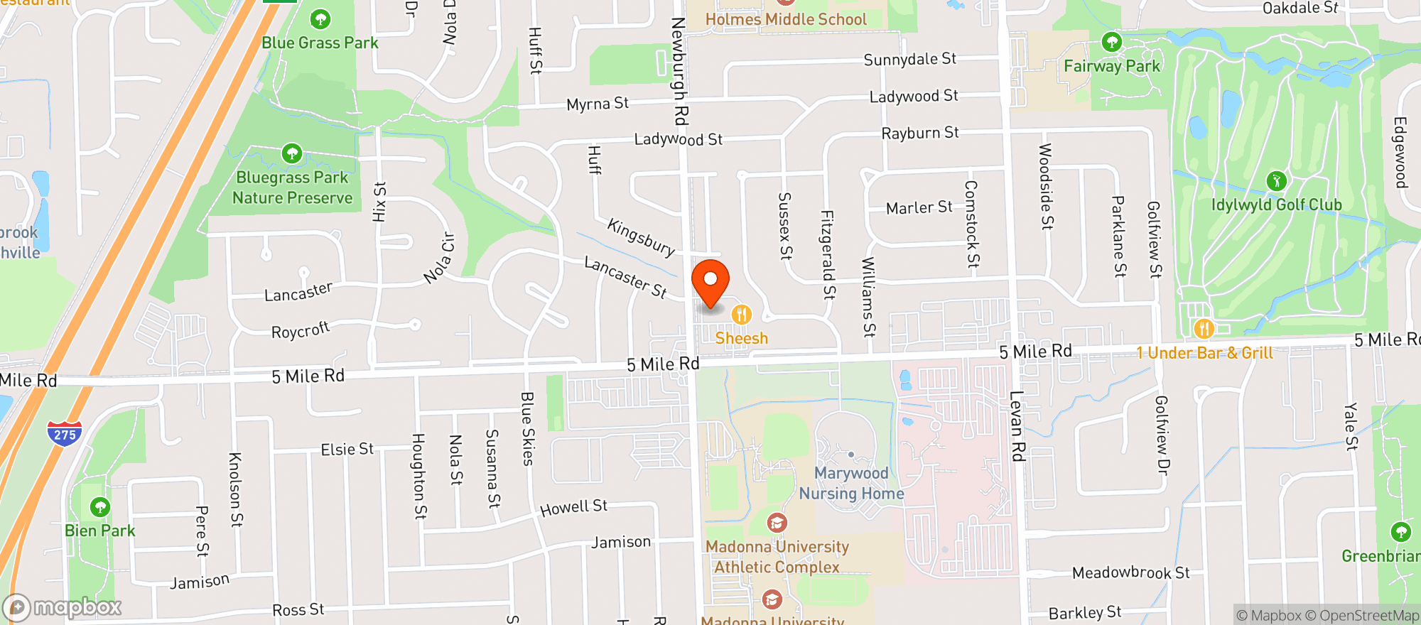 Map showing Cvs Pharmacy