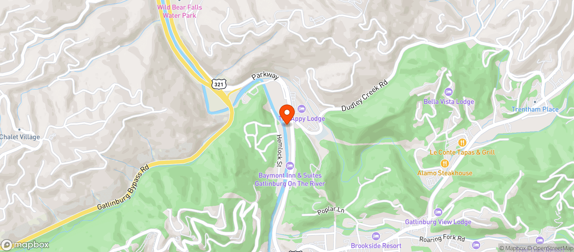 Map showing X-Faded- Elev8D II